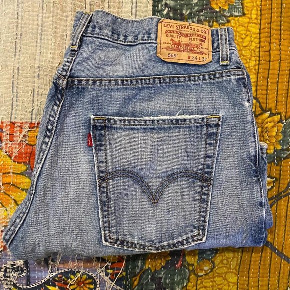 Y2k Levi 569 Loose Straight Fit - Picture 2 of 3